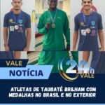 Atletas de Taubaté brilham com  medalhas